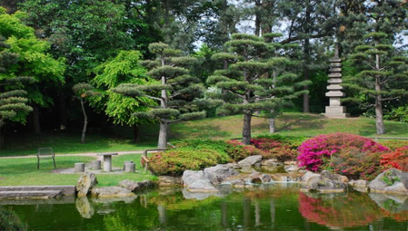 デュッセルドルフの”日本庭園“